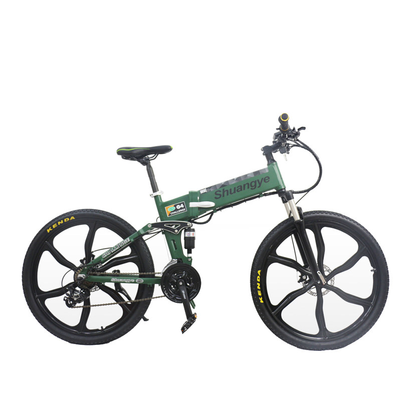 26 inch folding e bike