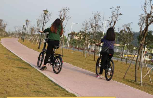 How to operate the electric bicycle？