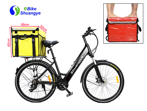 2018 Latest takeaway electric bike 36v 250w 45L Takeout box
