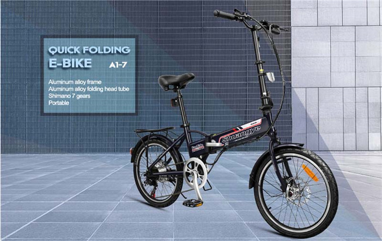 36v250w aluminum alloy frame best folding Variable speed electric bike