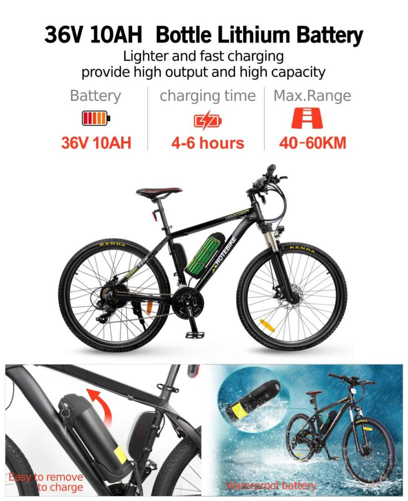mens bicycle with electric motor
