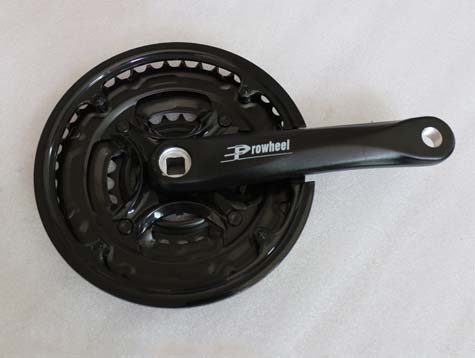 Prowheel Alloy Chainwheel and Crank build an electric bicycle