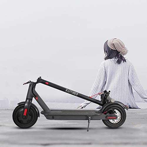 ESKUTE Electric Scooter, Powerful 350W Motor, 36V 7.5Ah 270Wh Battery, Max Speed 15 MPH, Foldable & Portable,8.5″ Non-Pneumatic Foam Filled Maintance Free Tires for Commute ES1 - Blog - 13