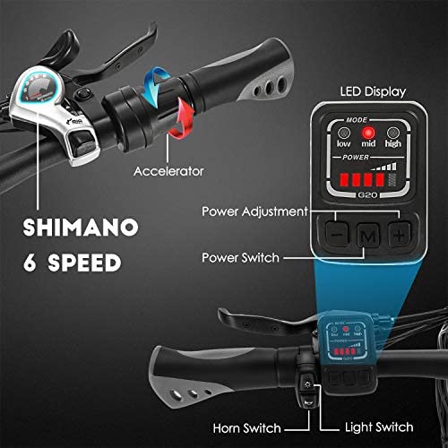 FIIDO D2S Folding EBike, 250W Aluminum Electric Bicycle with Pedal for Adults and Teens, 16″ Electric Bike 15Mph with 36V/7.8AH Lithium-Ion Battery, Professional Quick-Shift Shimano 6-Speed - Blog - 11