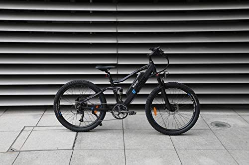 eAhora AM100 27.5 Inch 48V Mountain Electric Bike Hydraulic Brakes Full Air Suspension, Cruise Control 350W Electric Bikes for Adults with Removable Battery, E-TECH Recharge System, 9-Speed Gear - Blog - 15