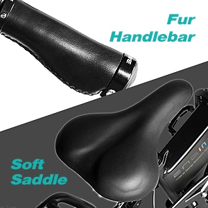 Fur Handlebar & Soft Saddle