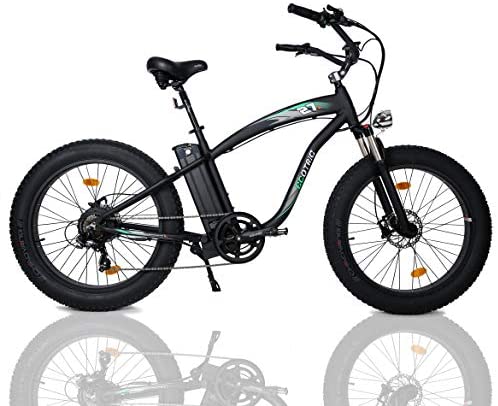 ECOTRIC Powerful Fat Tire Electric Bicycle 26″ Aluminium Frame Suspension Fork Beach Snow Ebike Electric Mountain Bicycle 1000W Motor 48V 13AH Removable Lithium Battery - Blog - 5