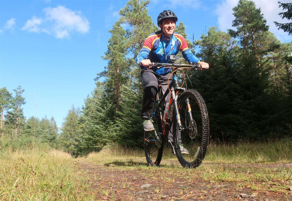 Off-road fun on mountain bike trail from Inverness, taking in Daviot, Tomfat and south Loch Ness tracks