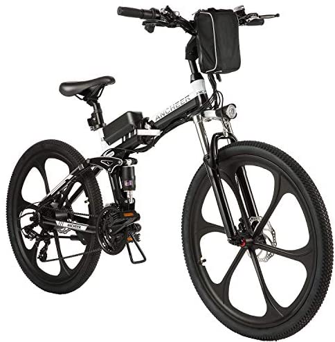 ANCHEER Folding Electric Mountain Bike VS Shuangye mountain electric bike A6AH26