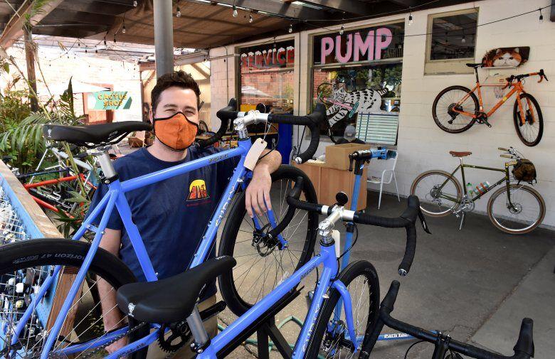 Bicycle sales and repairs are skyrocketing