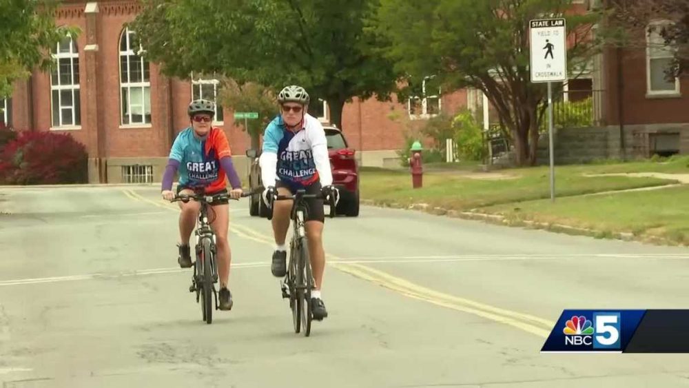 Plattsburgh man bikes 1,000 miles to fight kids’ cancer