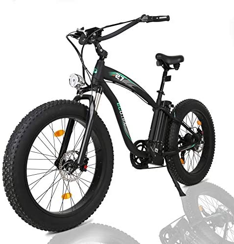 ECOTRIC Powerful Fat Tire Electric Bicycle 26″ Aluminium Frame Suspension Fork Beach Snow Ebike Electric Mountain Bicycle 1000W Motor 48V 13AH Removable Lithium Battery - Blog - 3