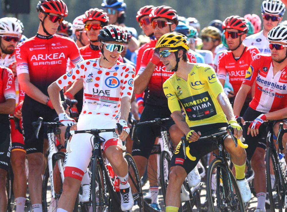 Tadej Pogačar vs. Primož Roglič becomes an instant classic in Tour de France history