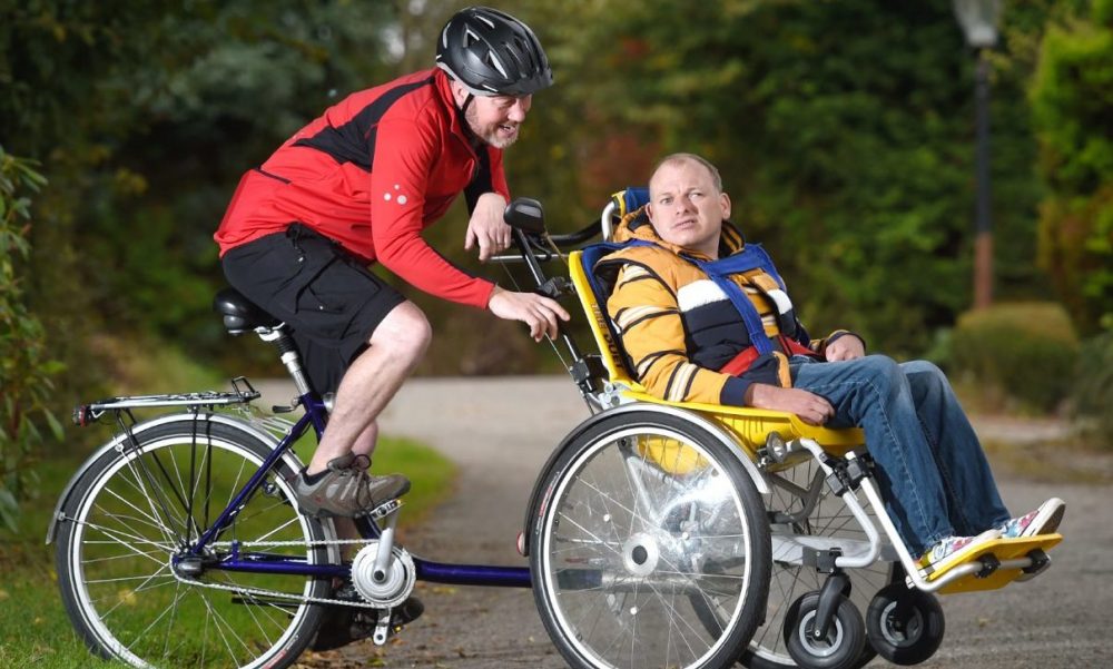 North family fundraising for life-enhancing electric wheelchair bike for James