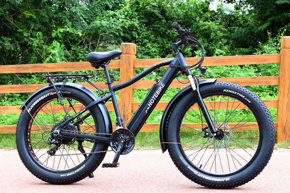 electric fat tire mountain bike