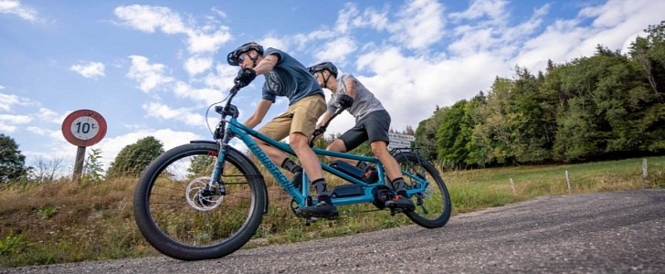 Tandem Bike Has Been Resurrected with Electric Power