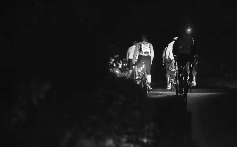 Cycling at night
