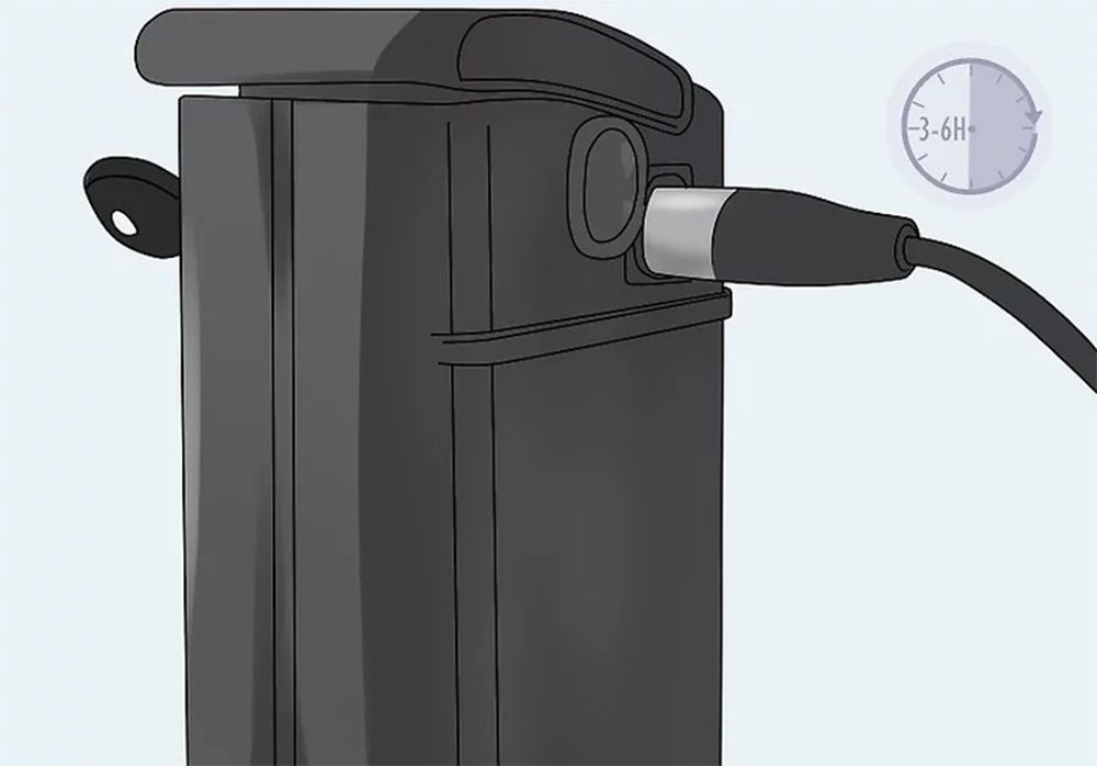 Charging electric bike