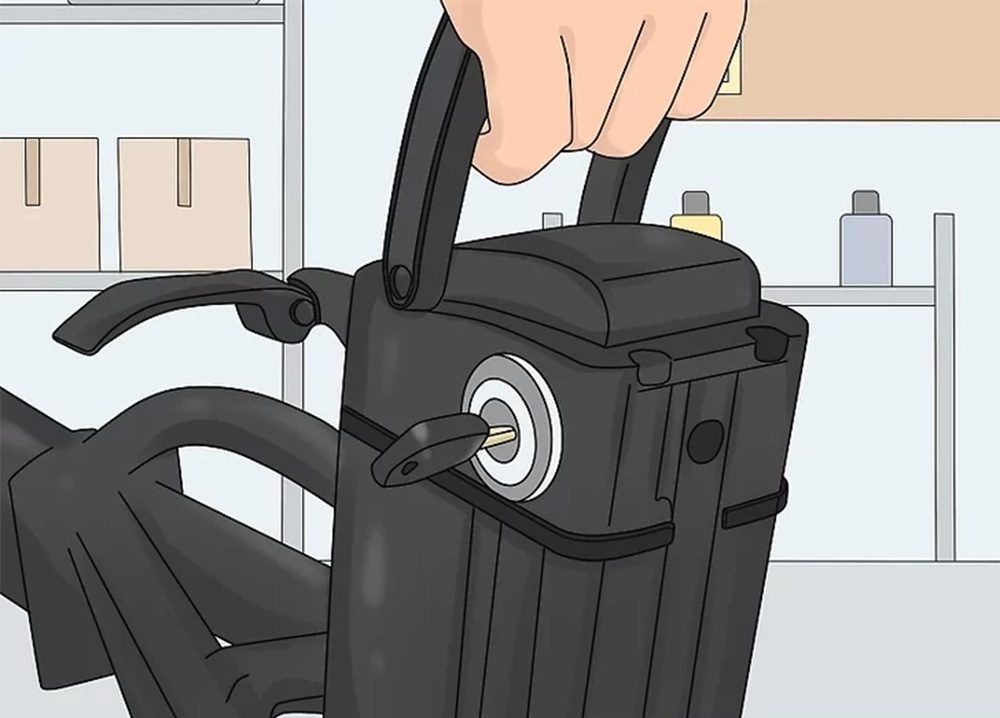 Charging electric bike