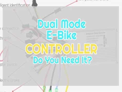 Dual-mode electric bicycle controller