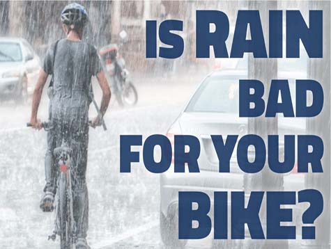 Er regn dårligt for din cykel