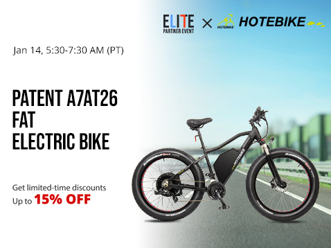 The latest live streams and discounts on electric bikes