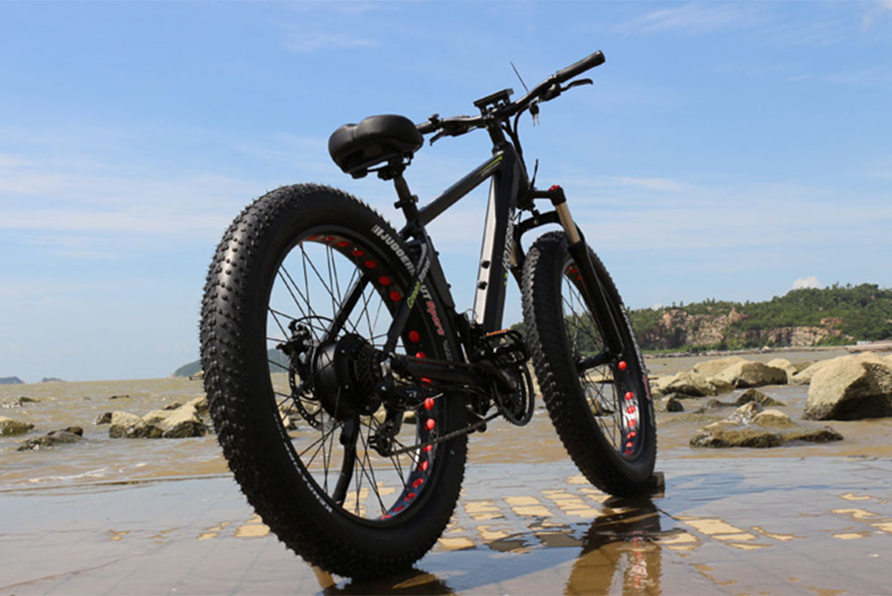 Electric fat tire mountain bike with third upgrade frame A6AH26F - Electric Fat Bike - 9