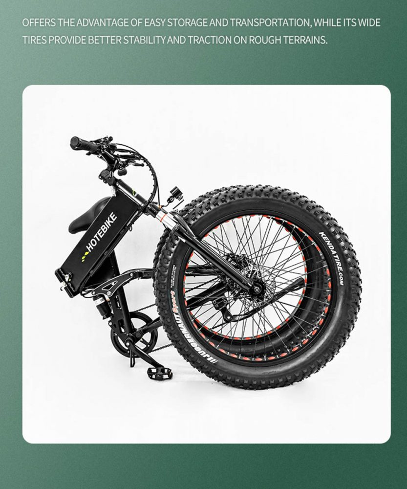 Foldable Fat Tire E-bike