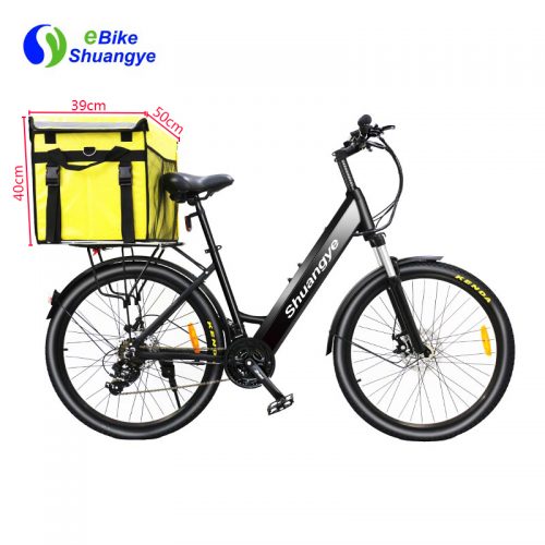 26″ 28″ Food delivery box electric bicycle moped A5AH26