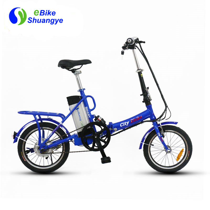 16 inch 36v alloy frame mini folding electric bike A3AL16