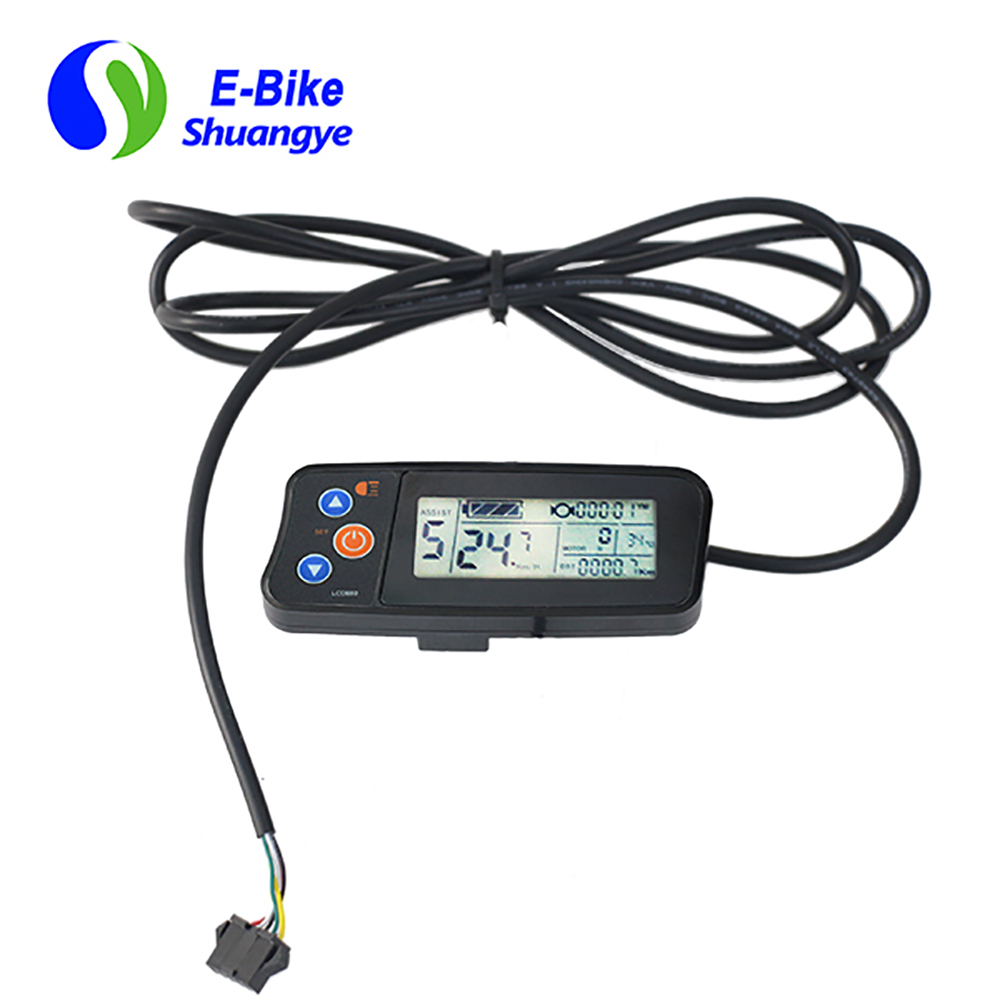 City electric bicycle waterproof LCD display LCD880
