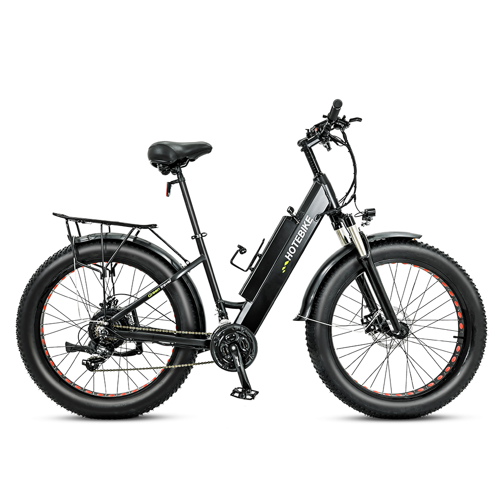 Fat tyre electric cruiser bicycles A5AH26F