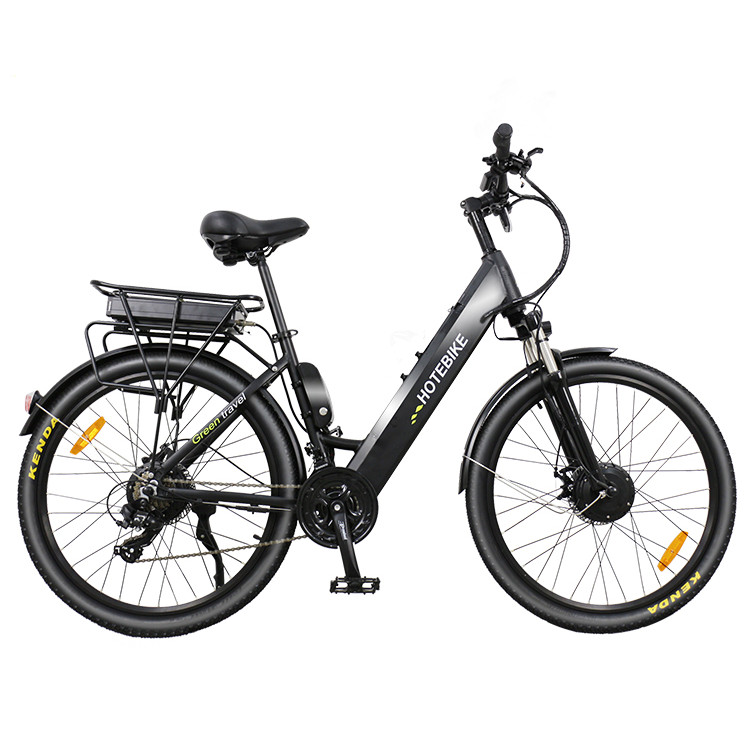48V 500W 14.4AH Lithium Battery E Ebike Electric City Bike-A5AH26