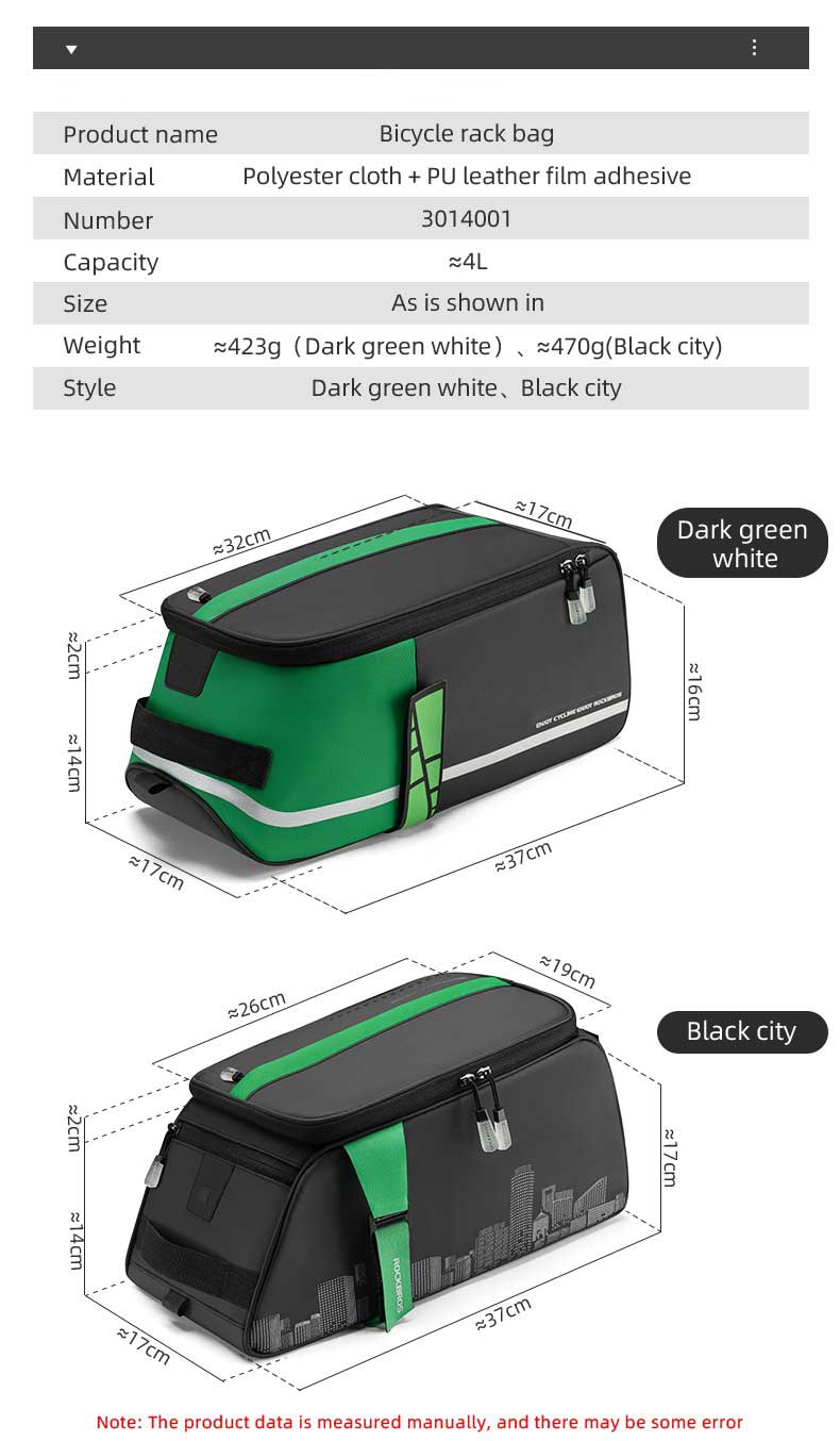 Portable Convenient Bike Saddle Bags - Electric bike kit series - 2