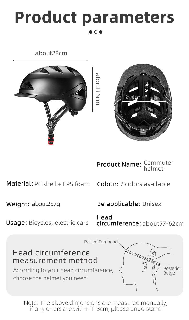 Safety Bike Motorcycle Helmet For Men Women - Helmets - 2