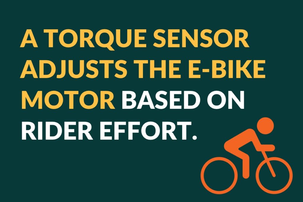 What is a torque sensor on an ebike