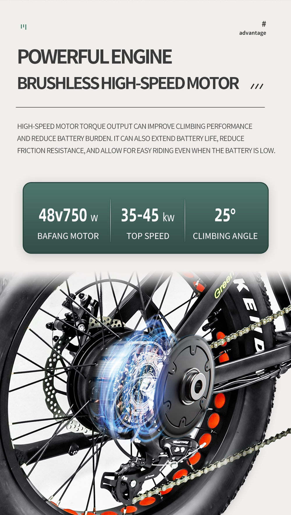 electric dirt bike fat tire 36v 350w 500w - S7 Series - 2