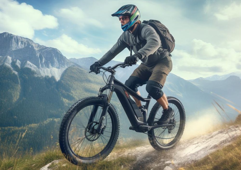 Electric bikes have fat tires for several reasons