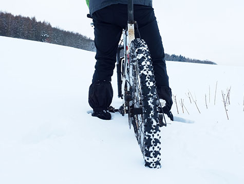 Can you ride an electric bike in the snow