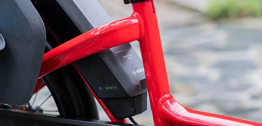 electric bicycle frame