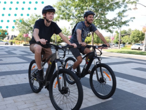Are e-bikes the ideal mode of transport for university students?