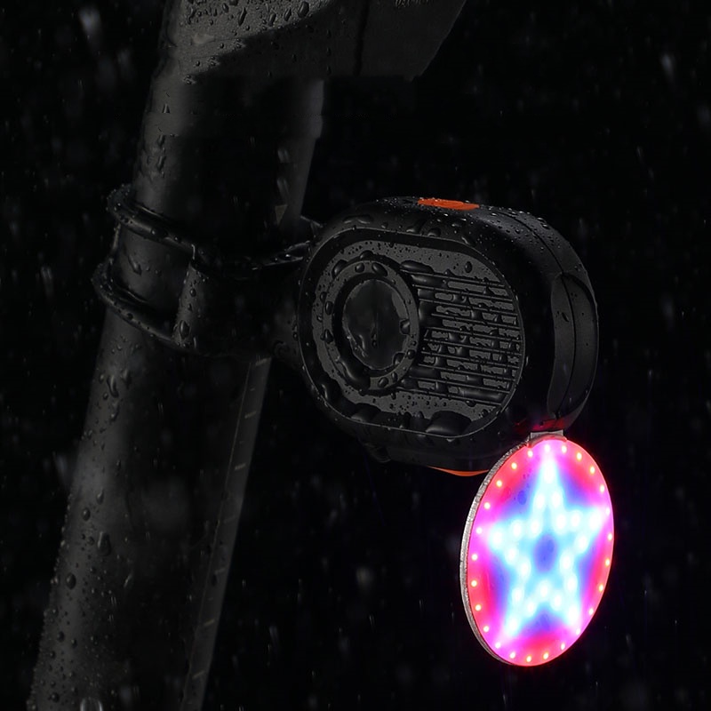 New Bike Light USB Rechargeable Waterproof Long-Range
