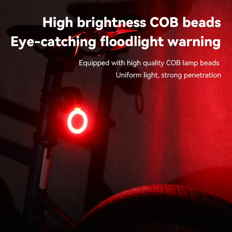 New Bike Light USB Rechargeable Waterproof Long-Range - Bike Light - 1